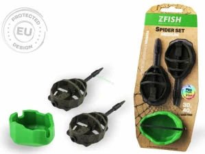 ZFISH sada Method Feeder Spider Medium Set 40,50g + Formička
